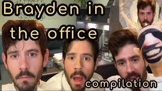 Brayden in the Office Compilation TIKTOK MEMES [upl. by Fording]