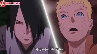 NARUTOSASUKE amp 5 KAGE VS MOMOSHIKI FULL FIGHT SUB INDO [upl. by Savvas]