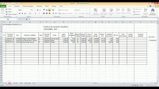 Planilla de Sueldos y Salarios Basico [upl. by Zuzana]