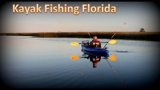 Kayak Fishing Rocky Creek  Steinhatchee Florida [upl. by Repsaj]