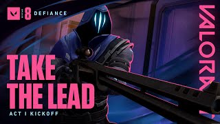 TAKE THE LEAD  Episode 8 Act I Kickoff  VALORANT [upl. by Barvick]