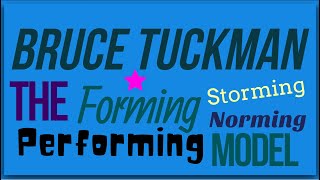 The FormingStormingNormingPerforming model By Bruce Tuckman Animated summary [upl. by Artinad]