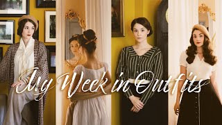 My Week in Outfits 3  Different Eras  Vintage Fashion Inspo [upl. by Merras]