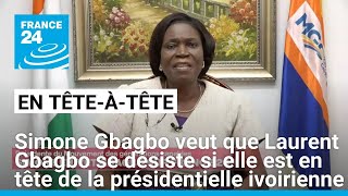 Simone Gbagbo veut que Laurent Gbagbo se désiste si elle est en tête de la présidentielle ivoirienne [upl. by Ordnassela969]