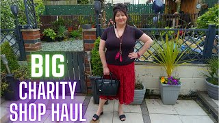 BIG CHARITY SHOP  THRIFT HAUL MAY 2022 [upl. by Sheffie]