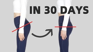 8 Min Exercises to Fix Anterior Pelvic Tilt FAST  Relieve Lower Back Pain amp Look Taller [upl. by Ettennyl]