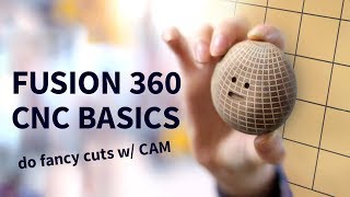 Fusion 360 CAM tutorial for CNC beginners  How to [upl. by Mcintyre]