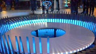 Foucault Pendulum at the Chicago Museum of Science and Industry [upl. by Aicire]