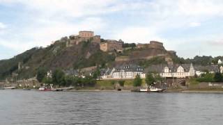 Festung Ehrenbreitstein in Koblenz  September 2012 RheinlandPfalz Germany in HD [upl. by Derina605]