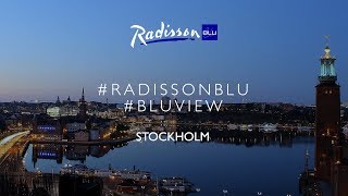 Timelapse over the Gamla Stan from the Radisson Blu Waterfront Hotel Stockholm [upl. by Arihat]