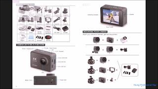 AKASO V50 Pro 4K Action Camera  User Manual [upl. by Favianus]