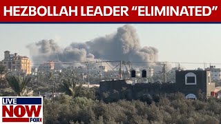 Israel Top Hezbollah leader among 14 killed in airstrike  LiveNOW from FOX [upl. by Ishmul409]