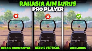 Cara Aim Lurus Pubg Mobile Terbaru  Cara Spray Lurus No Recoil  PUBG MOBILE [upl. by Laaspere729]