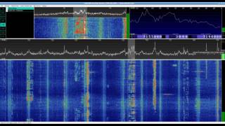 CubicSDR with RTLSDR v3 dongle [upl. by Yorle113]