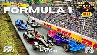 Formula 1 Diecast Racing  F1 Tournament 2023  Round 2  Group 3  F1 Hot Wheels [upl. by Glynias142]