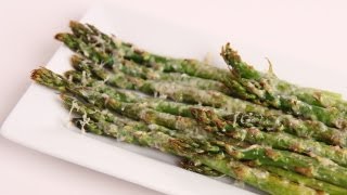 Parmesan Roasted Asparagus Recipe  Laura Vitale  Laura in the Kitchen Episode 370 [upl. by Conlee]