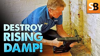 Easy DIY Solution to Treat Rising Damp in Walls [upl. by Asilak]