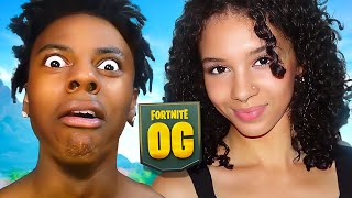 Playing OG Fortnite With My GIRLFRIEND [upl. by Melli]