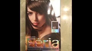 Loreal Paris Feria 40 Deeply Brown DIY Hair Tutorial on Pixie Cut [upl. by Zack]