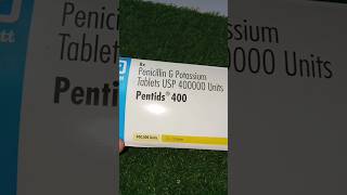 Pentids 400 Tablet Use Side Effects doses  pentidstablet penicillin viralvideo ytviral [upl. by Ramilahs]