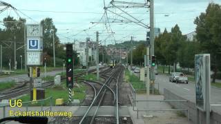 Stadtbahn Stuttgart linia U6 [upl. by Dom]