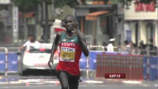 Abel Kirui defends his title in the Mens Marathon Final [upl. by Analra38]