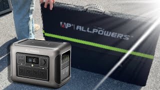 Power Up Your Adventures with AllPowers Power Station amp Solar Panel [upl. by Nilyaj]