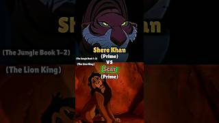 Shere Khan vs Scar And Baloo vs Simba [upl. by Nairda333]