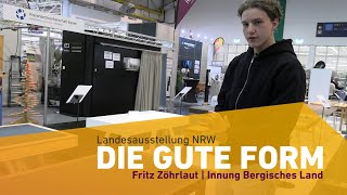 Gesellenstück von Fritz Zöhrlaut – DIE GUTE FORM NRW [upl. by Fogg]