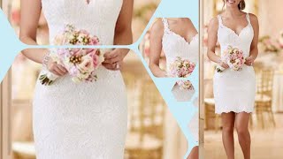 ✅ 30 Vestidos de NOVIAS Cortos Ideales para Bodas CIVILES  TENDENCIAS 2021 [upl. by Auqenet739]