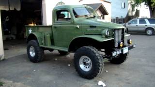 1942 dodge power wagon with a big block 496 chev [upl. by Jacquenetta201]