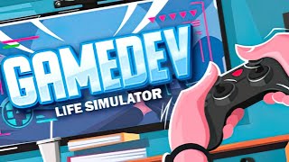 GameDev Life Simulator 🎮🕹  GamePlay PC [upl. by Lisk]