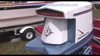 Gone But Not Forgotten The Homelite 55 Outboard Motor [upl. by Kissel]