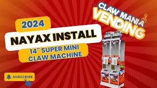 Installing Nayax card reader on Candymachinescom 14quot Super Mini Claw Machine 2024 [upl. by Cesare]