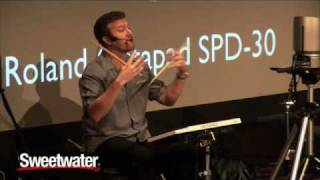 Roland Octapad SPD30 Percussion Controller Demo  Sweetwater [upl. by Ahsoik937]