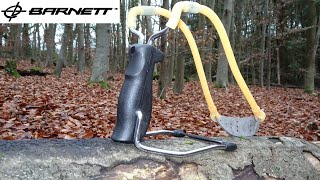 How to turn a Barnett Black Widow slingshot into a slingbow [upl. by Deragon]