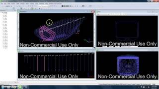 MAXSURF Structure Demo of Trawler Hull [upl. by Assyral495]