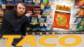 DORITOS TACO FLAVORED CHIPS REVIEW [upl. by Neri]