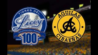 LIDOM  LICEY vs AGUILAS  EN PELOTA CON EL ROBLE  EN VIVO [upl. by Robinetta208]