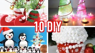 10 Amazing DIY Christmas Decorations Ideas That Will Make Your Kids Happy Art and Craft [upl. by Karia349]