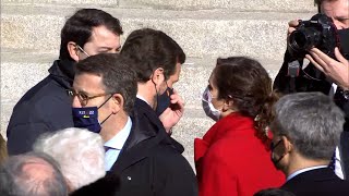 Casado y Ayuso charlan sonrientes el Día de la Constitución [upl. by Elisabeth]