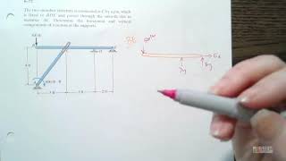 Statics Frames and Machine Tutorial Hibbeler Chapter 6 Problem 677 [upl. by Anuaek]