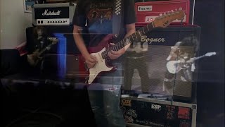 EZGUITARSNET OZZY OSBOURNE JAKE E LEE ESP signature model Strat Friedman JEL20 amp head demo [upl. by Jezreel]