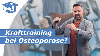 Osteoporose Krafttraining hilft gegen Knochenschwund [upl. by Lewellen]