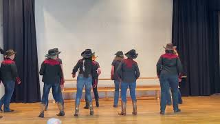 Cotton Eyed Joe Linedance Auftritt by Linedancestompers Mundingen [upl. by Alat342]