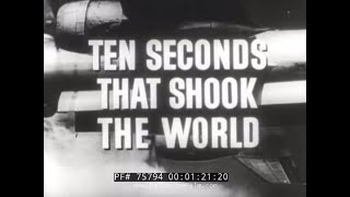 ATOMIC BOMBING OF HIROSHIMA DOCUMENTARY quotTEN SECONDS THAT SHOOK THE WORLDquot 75794 [upl. by Graner]