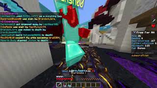 Cubecraft FFA Gameplay very toxic [upl. by Vokaay]