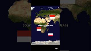 Countries With Similar Flags  Part 1  shorts [upl. by Kosiur]