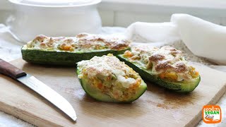 Calabacitas rellenas al horno [upl. by Alrak633]