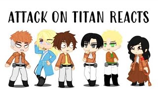 Aot react to eren and Yeager brothers gacha clubdekuin23 [upl. by Broida]